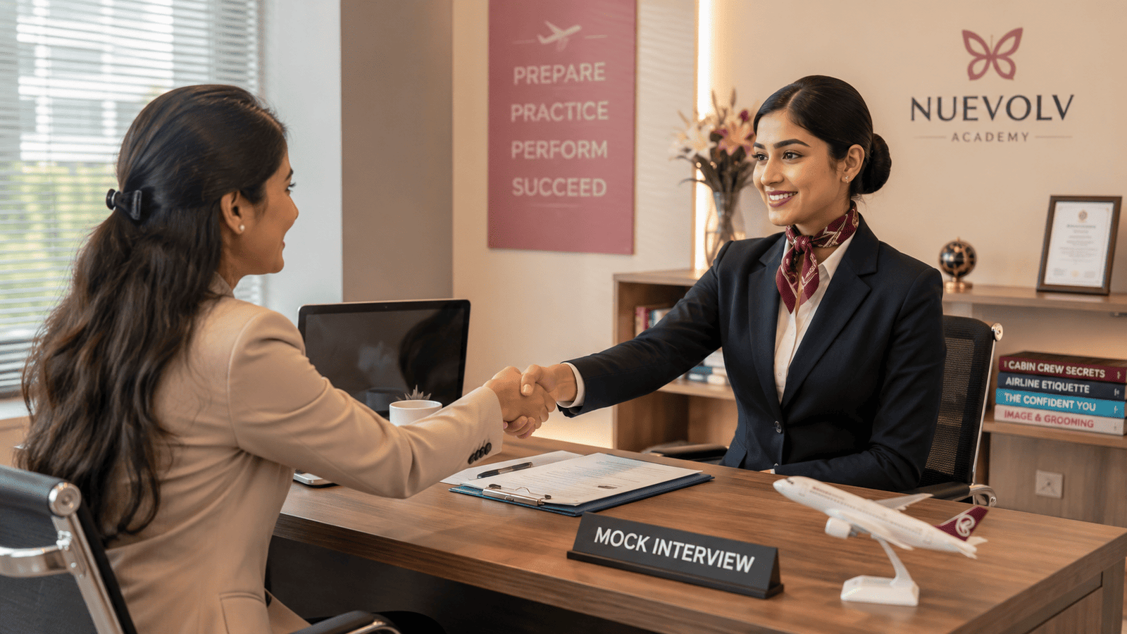Online mock interview preparation and recruiter training at NuEvolv