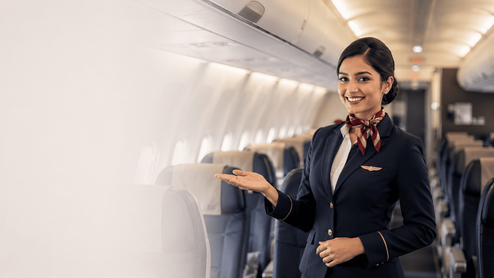 Online cabin crew training program for aspiring airline professionals