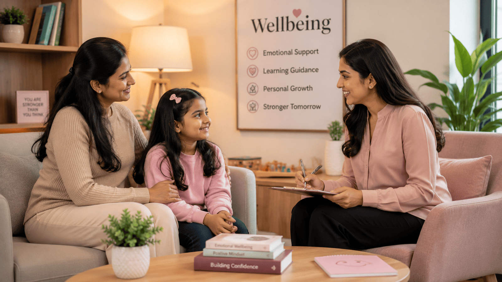 Online student wellbeing and counselling support program